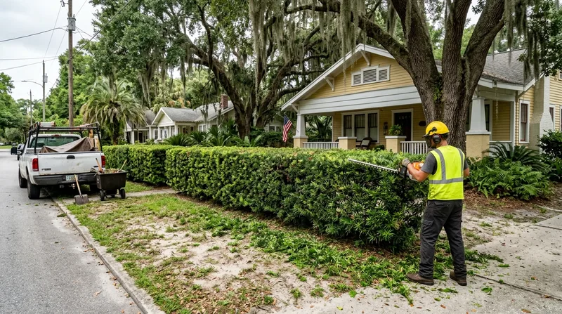 Hedge Trimming & Shrub Care Jacksonville